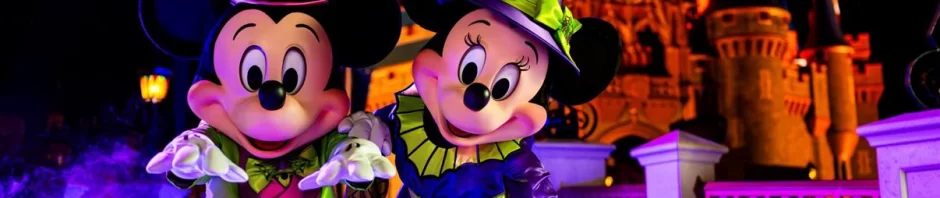 Datas da festa de Halloween da Disney em 2025