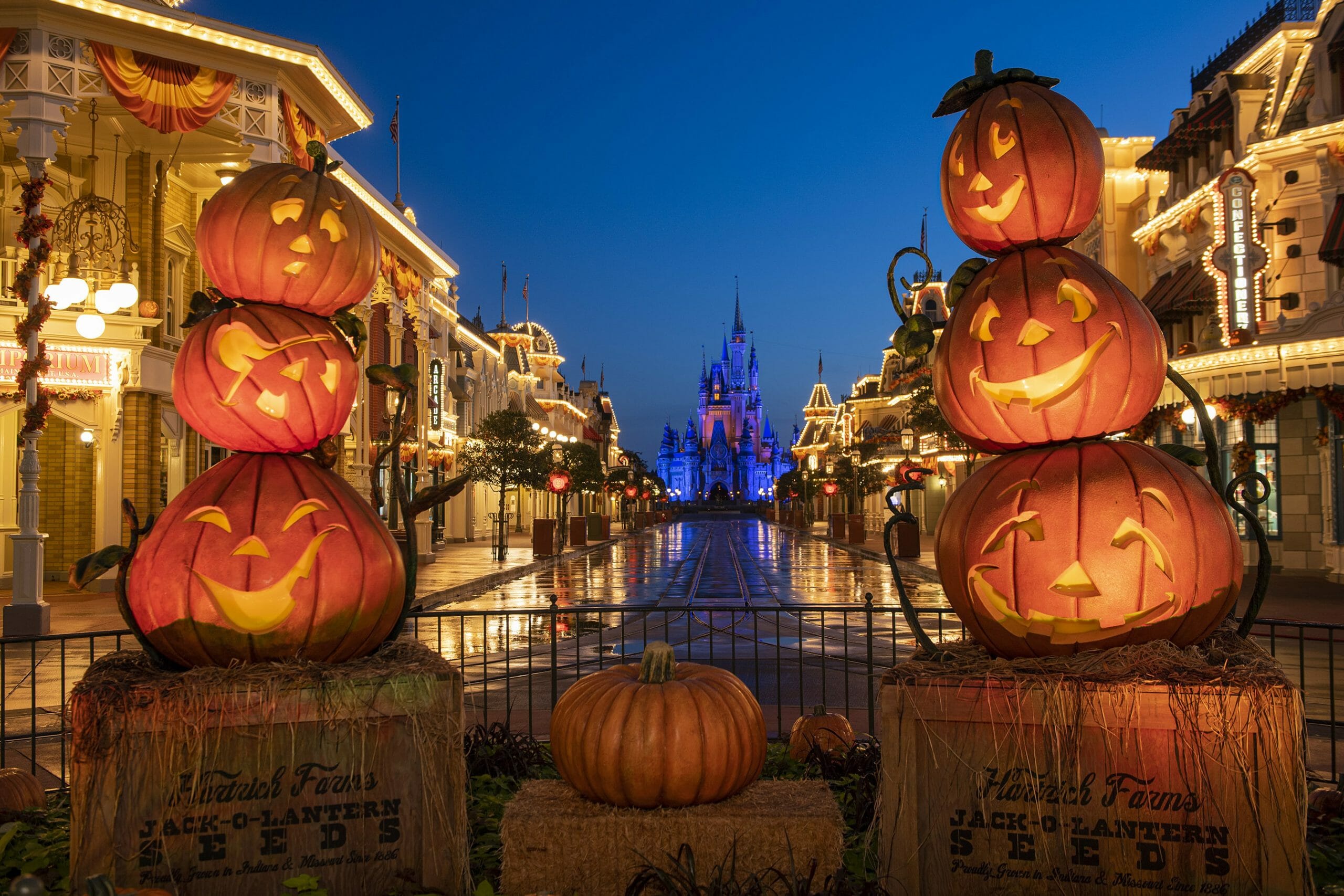 Datas da festa de Halloween da Disney em 2025